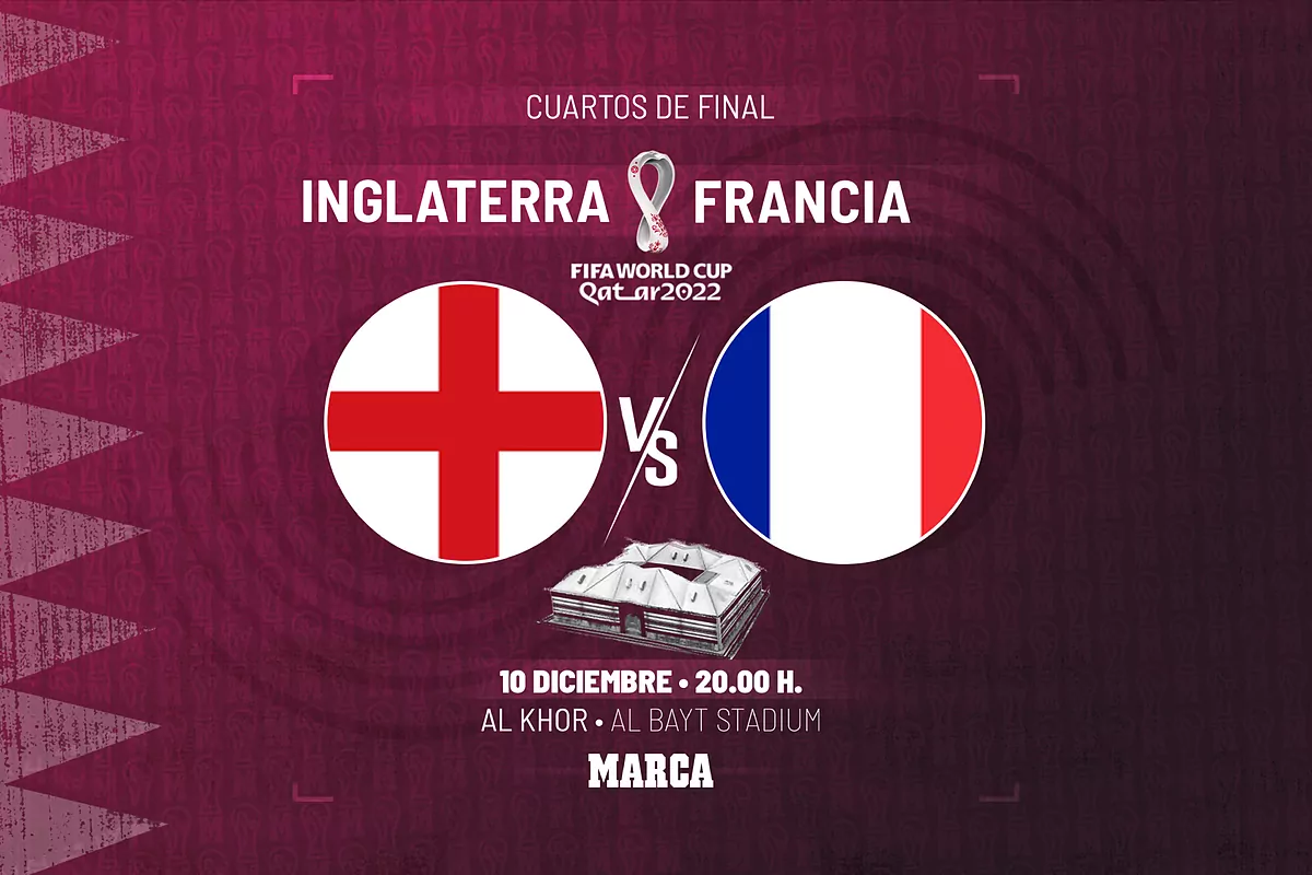 inglaterra vs francia donde ver españa