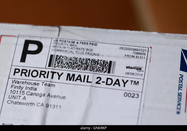 priority mail 2 day label