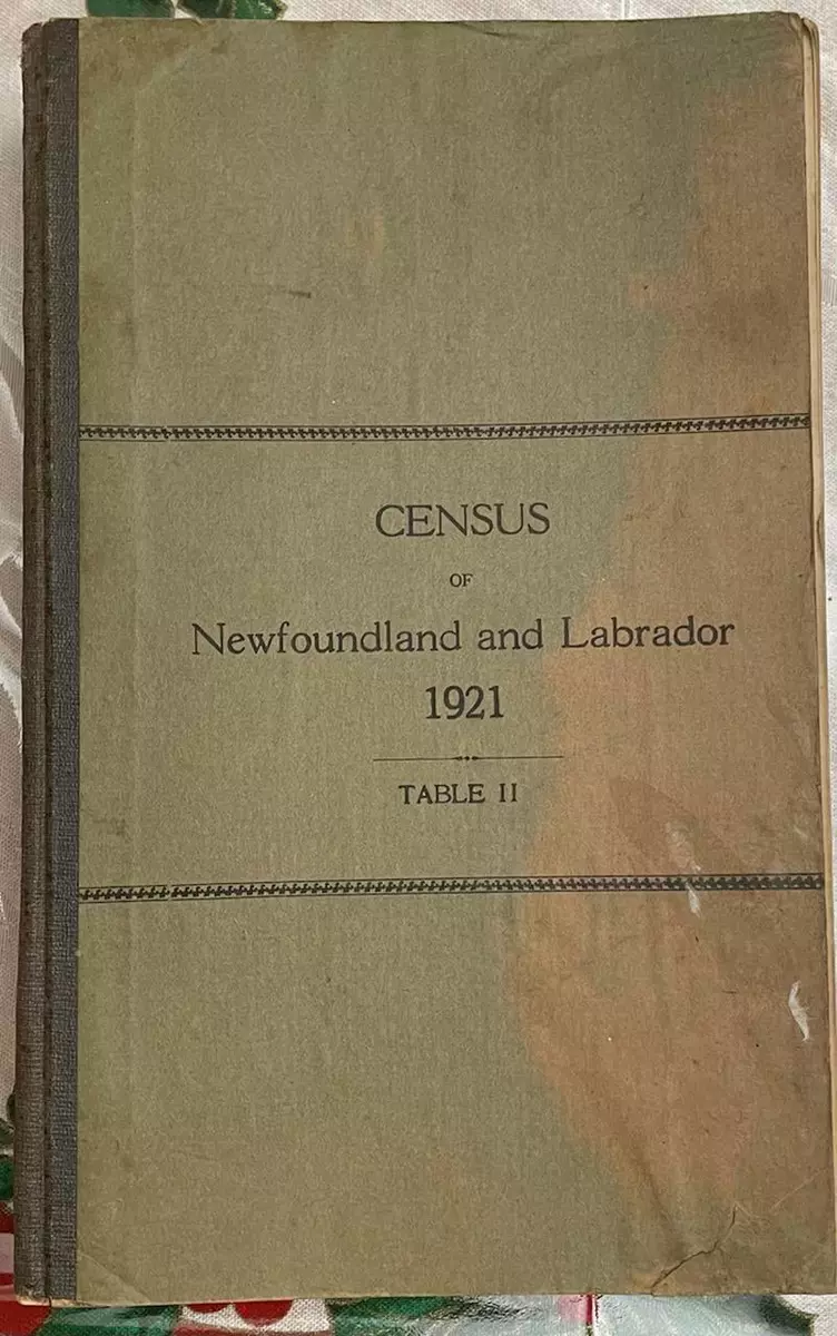 1921 newfoundland census