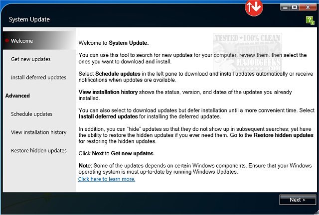 lenovo sytem update