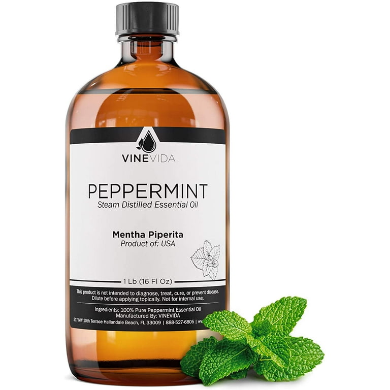 now peppermint oil 16 oz