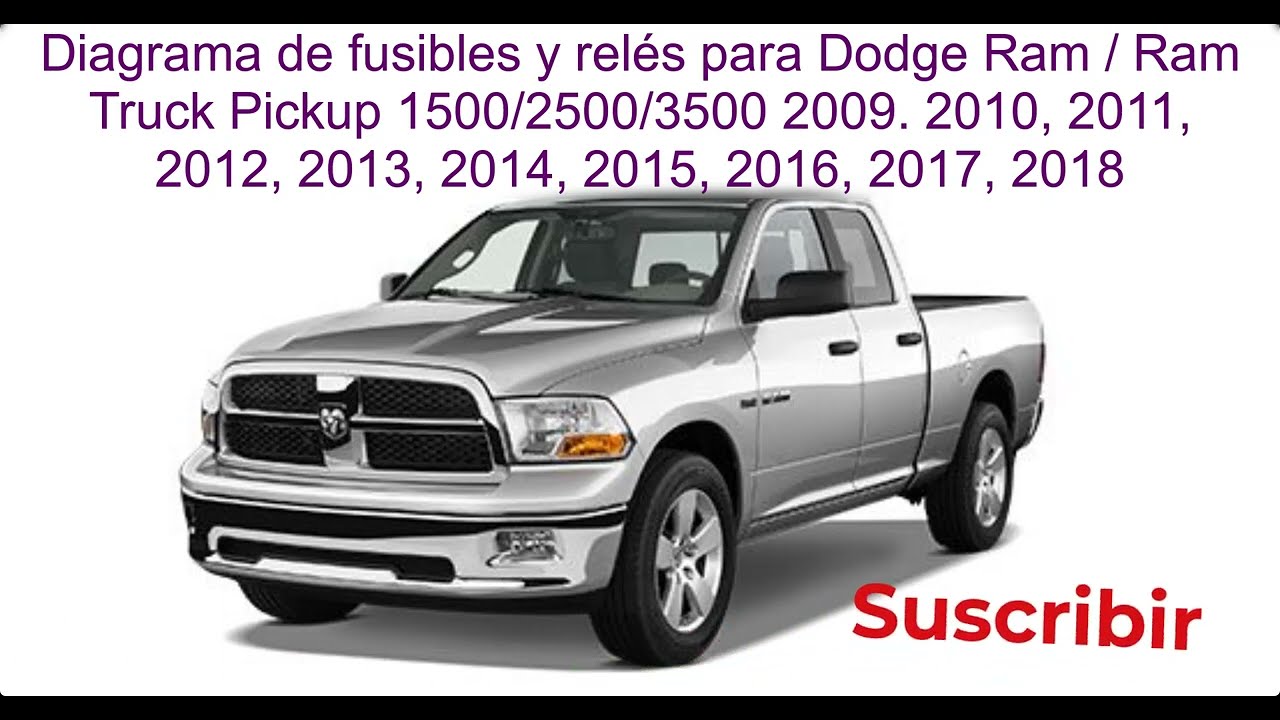 diagrama de fusibles ram 1500