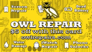 owl repair kennesaw iphone repair