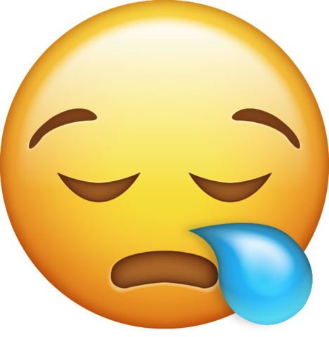 snoring emoji