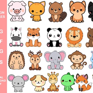 cute animal drawings easy