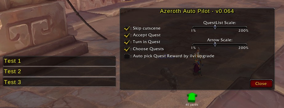 wow azeroth autopilot