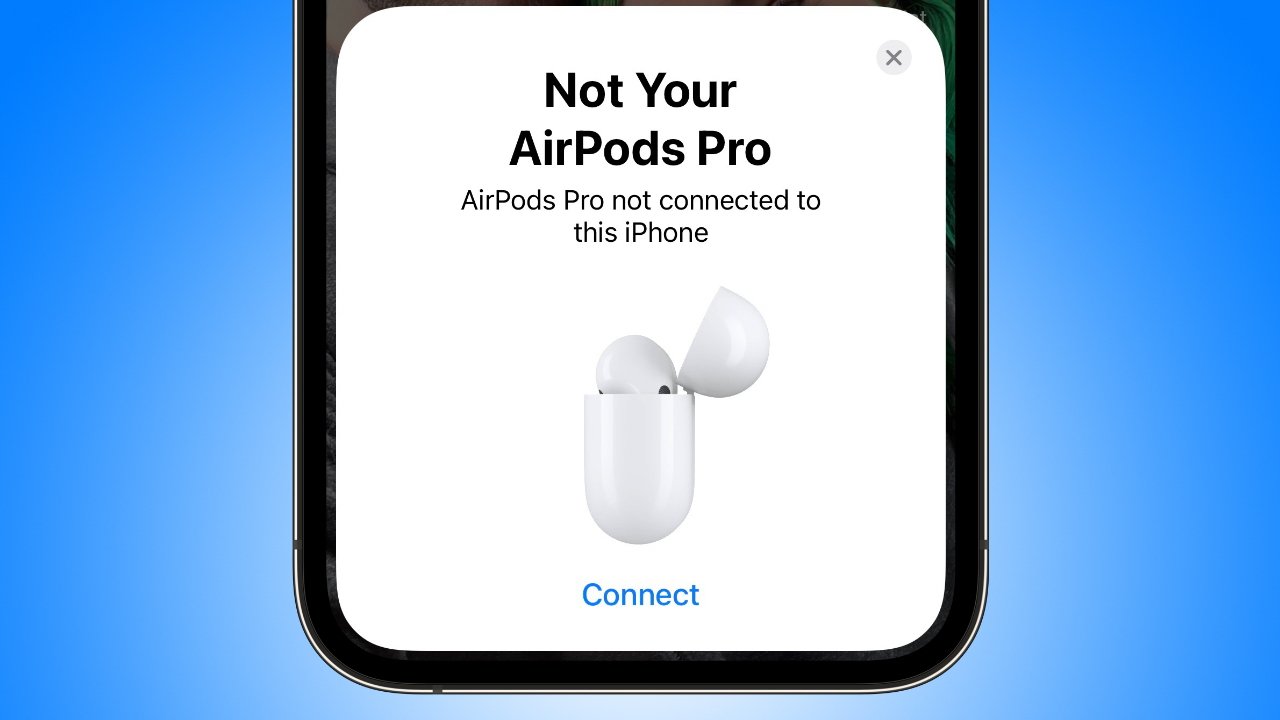 does marking airpods as lost lock them