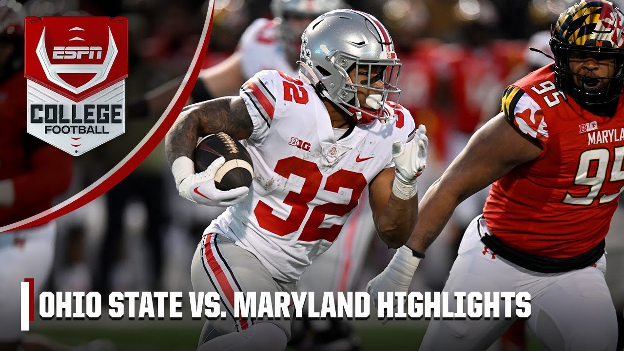 ohio state vs maryland highlights