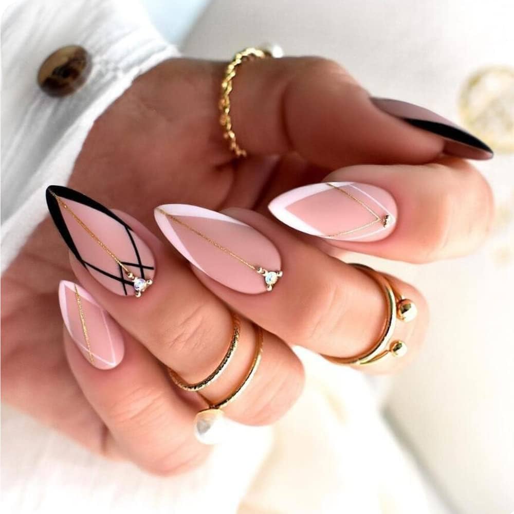 designer press on nails