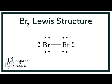 lewis dot structure for br2