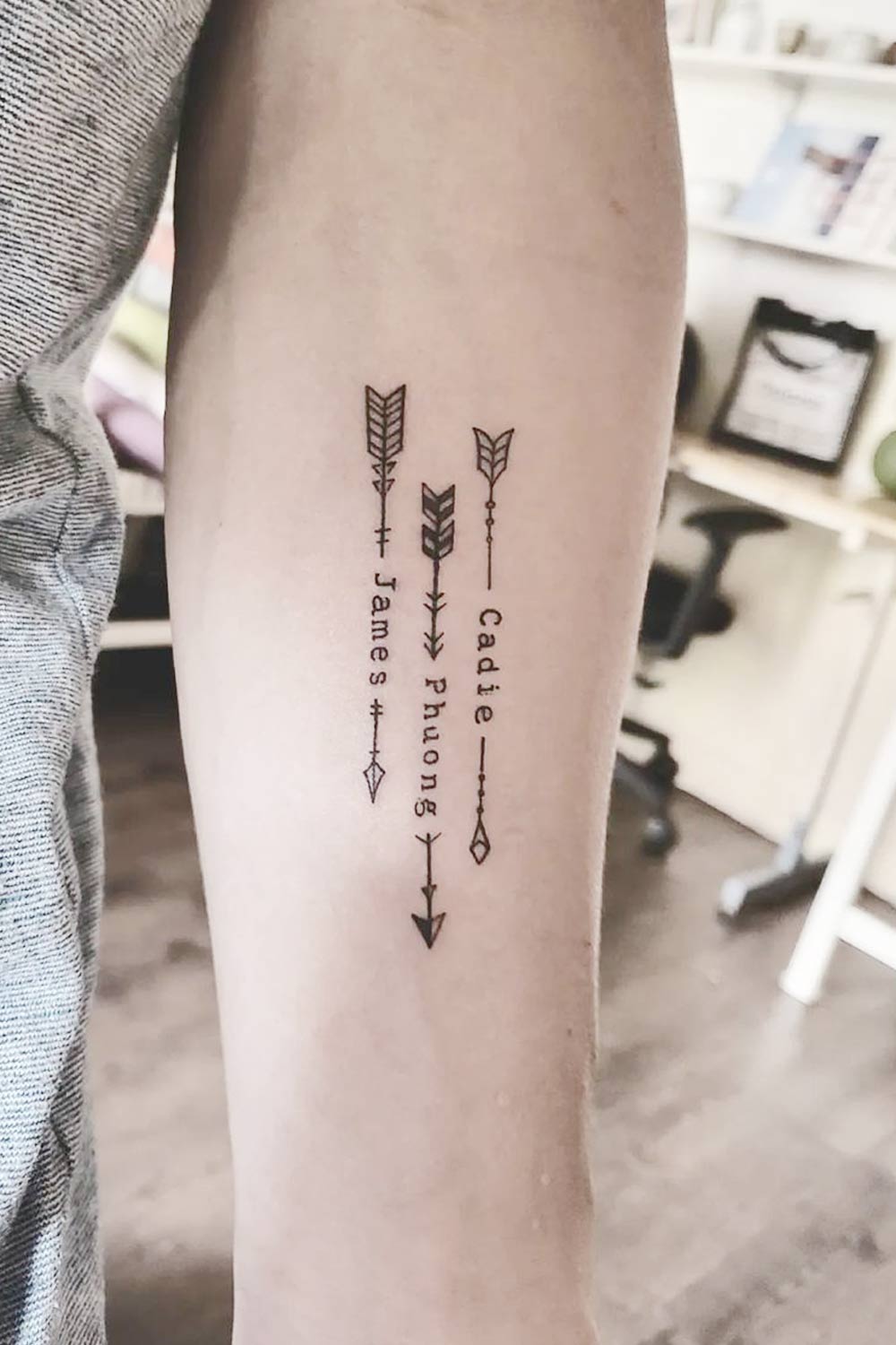 arrows tattoo