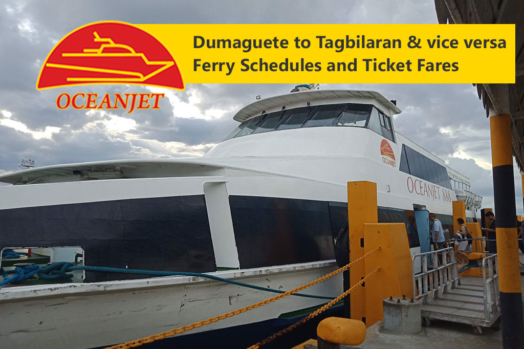 ferry schedule tagbilaran to dumaguete