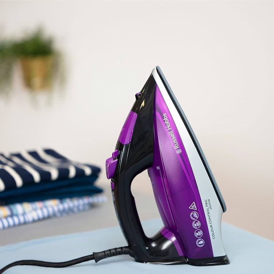 russell hobbs colour control pro steam iron