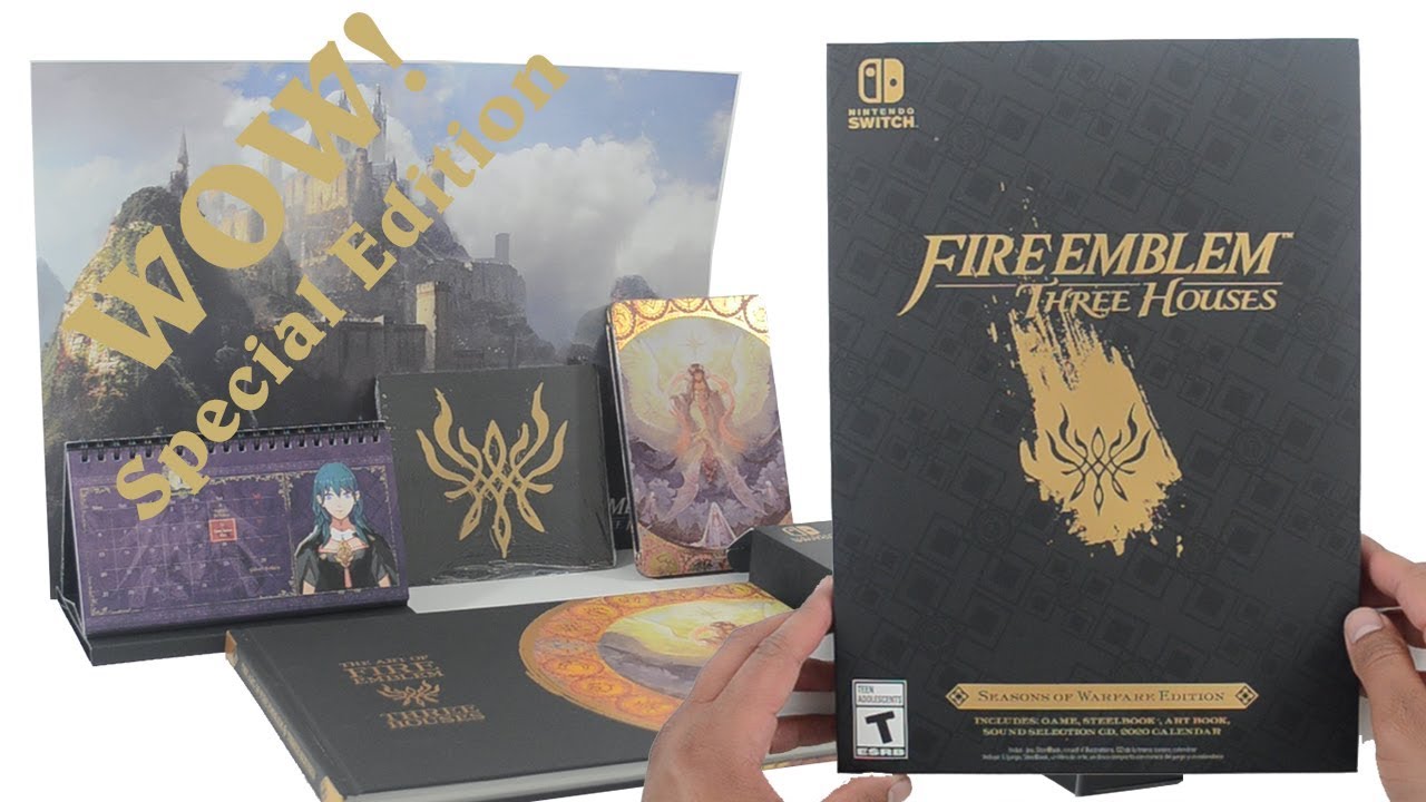 fire emblem three houses collectors edition