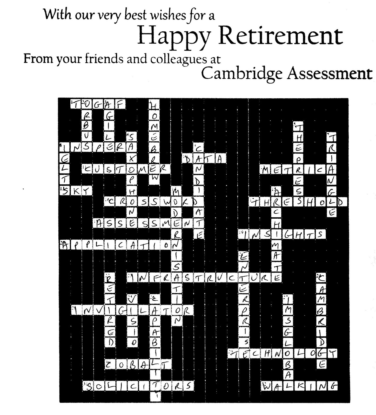 retiring crossword clue