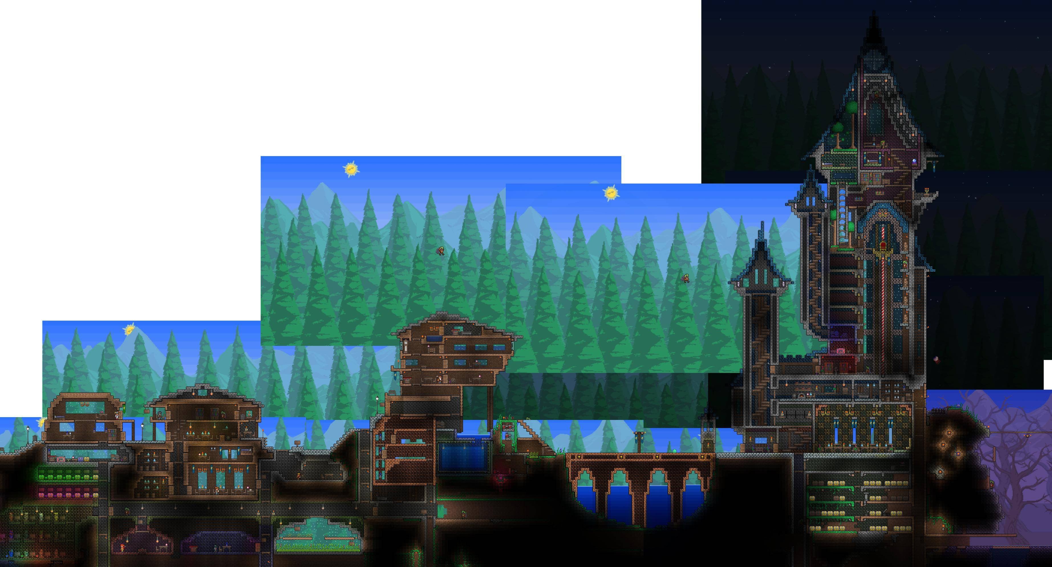 terraria castle schematics