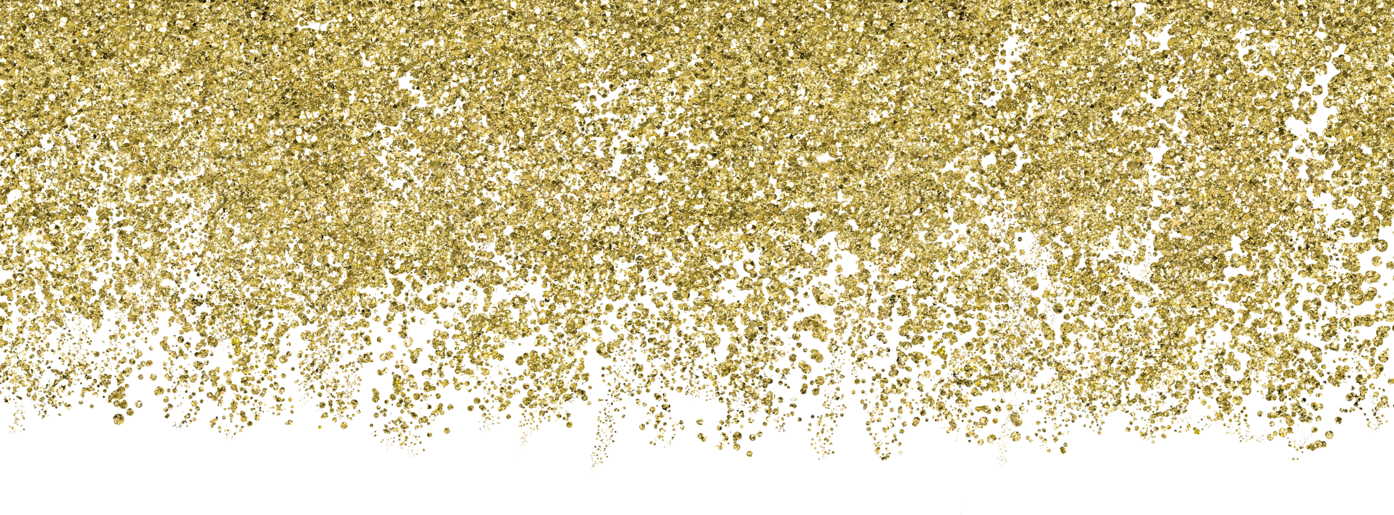 falling gold glitter png