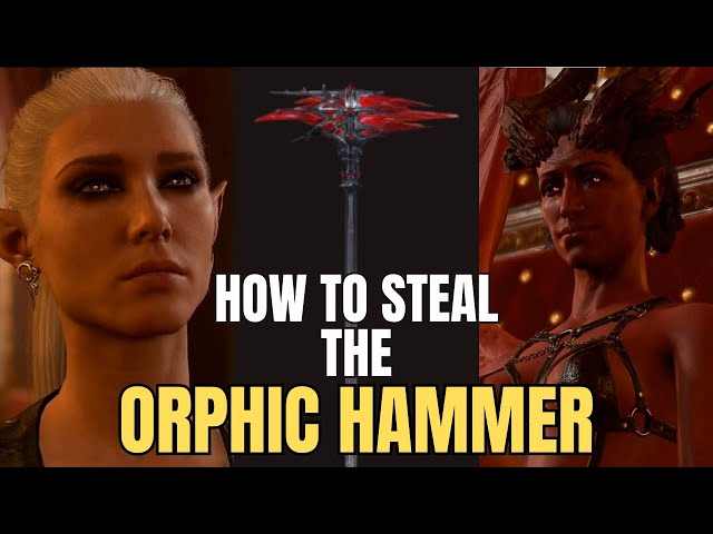 stealing orphic hammer