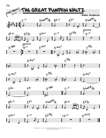 pumpkin waltz sheet music