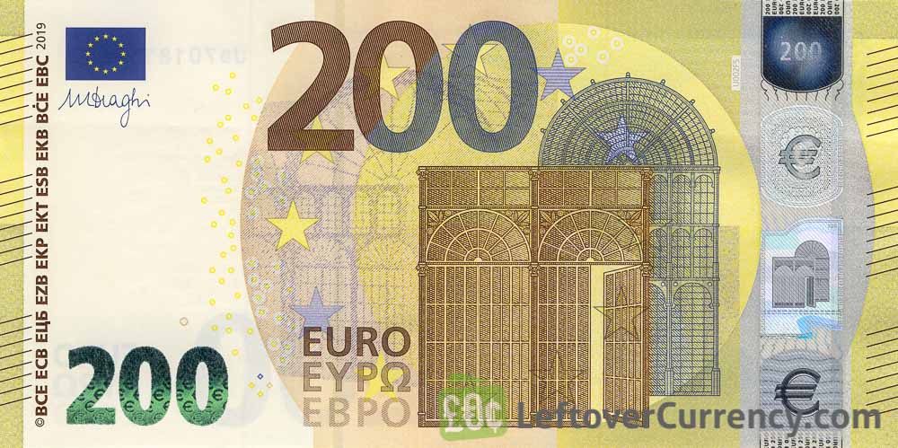 200 euro in pakistani rupees