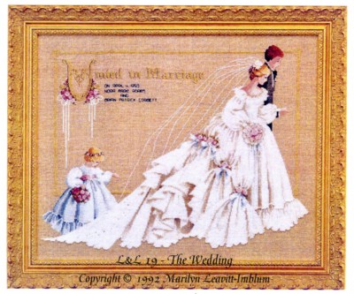 bride cross stitch patterns