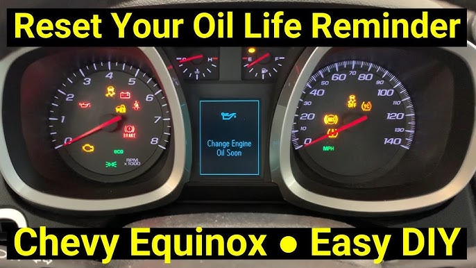 2013 chevy malibu oil reset