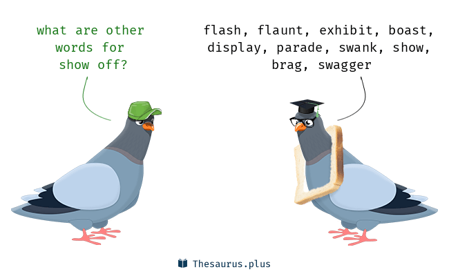 show off thesaurus