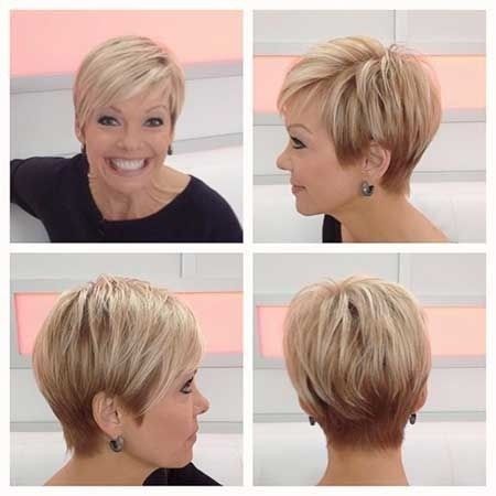 short haircuts for mature women