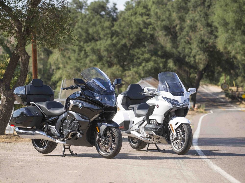 2019 honda goldwing vs bmw k1600gtl