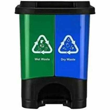 2 in 1 dustbin