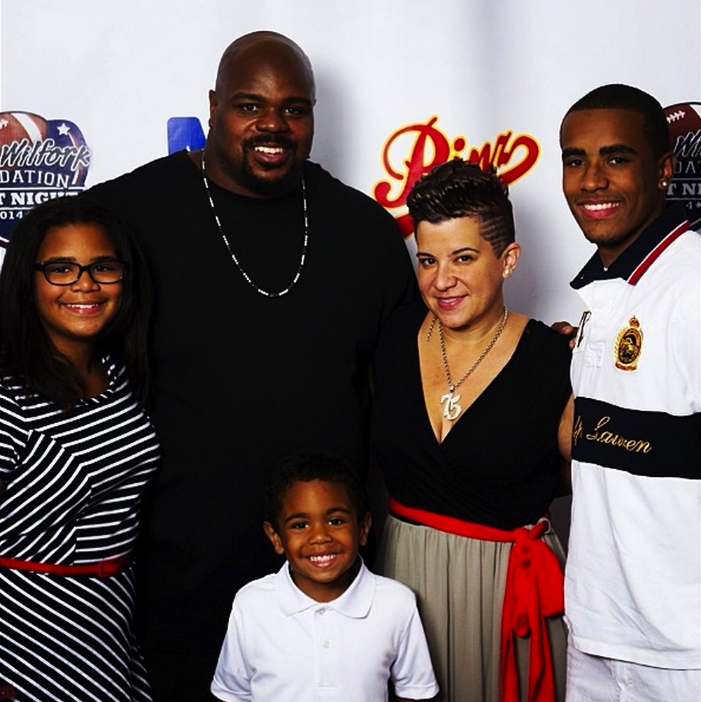 vince wilfork first wife