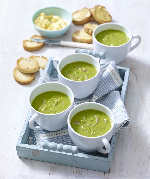 mary berry pea soup