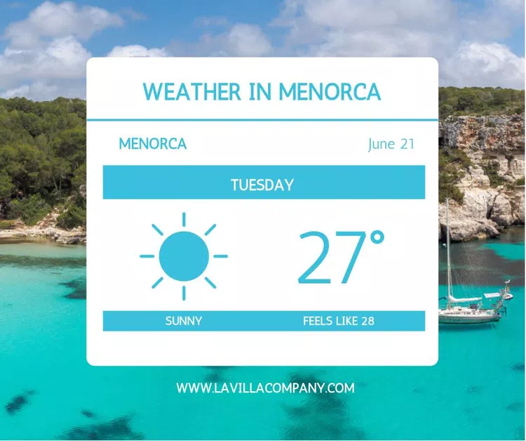 menorca 7 day weather