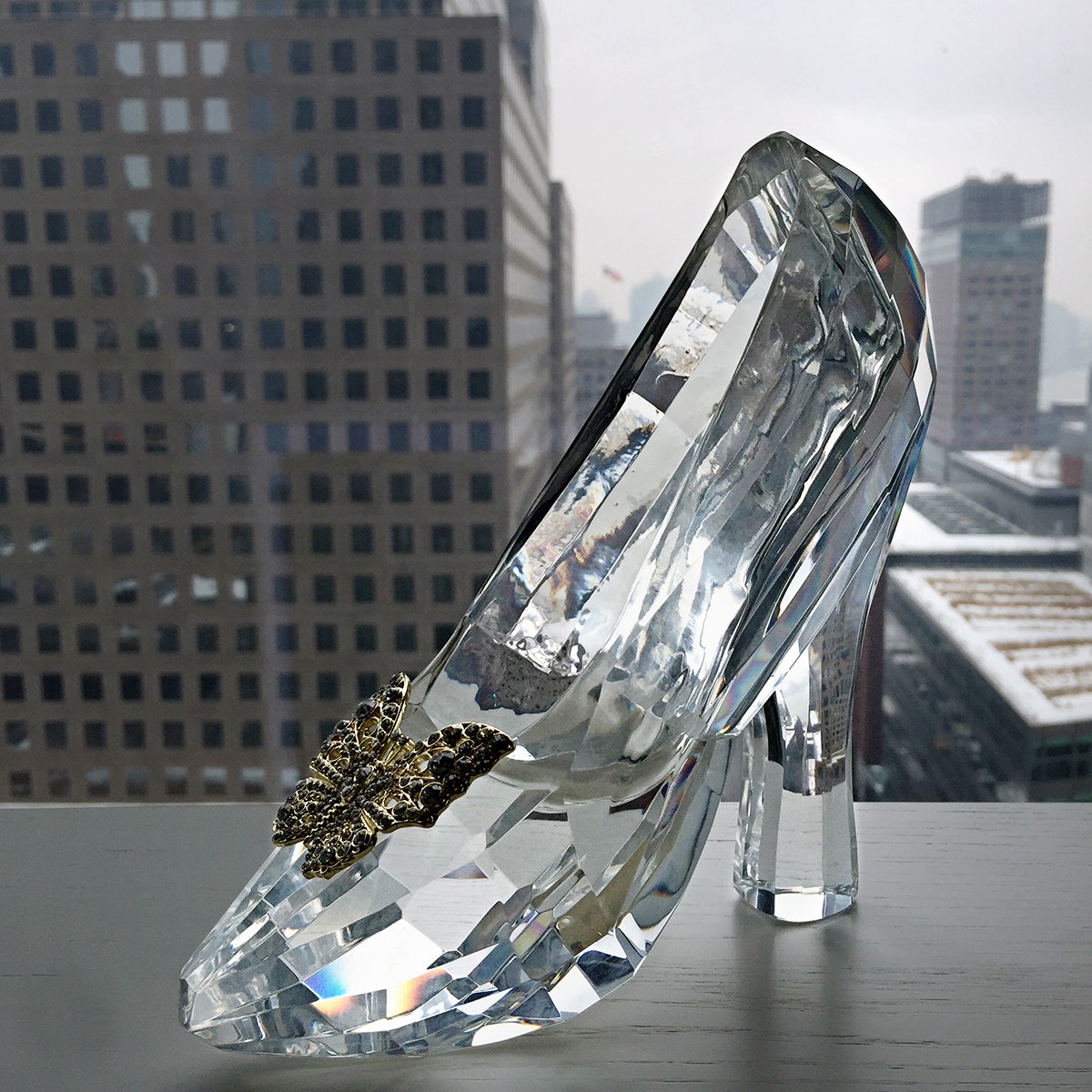 glass slipper shoes