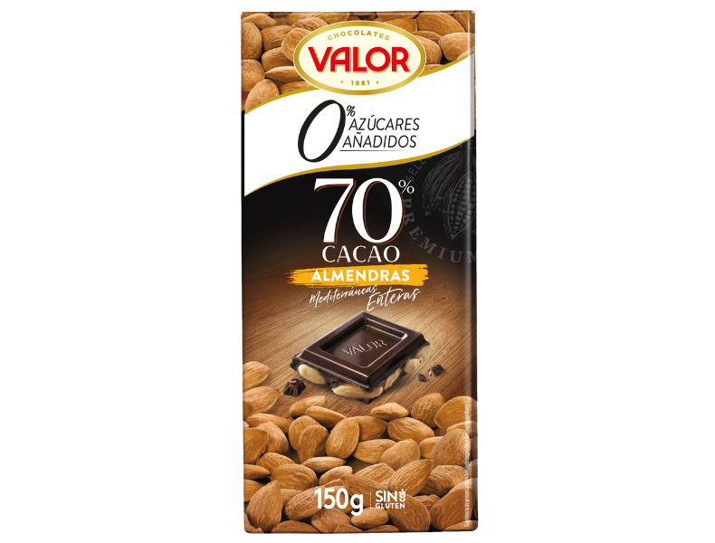 chocolate valor sin gluten