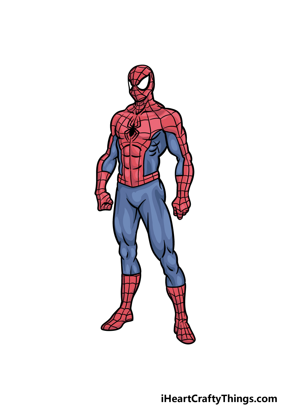 spiderman drawing pictures