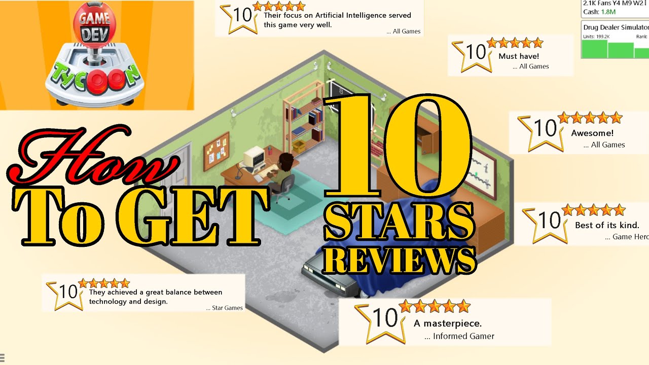 game dev tycoon how to get 10