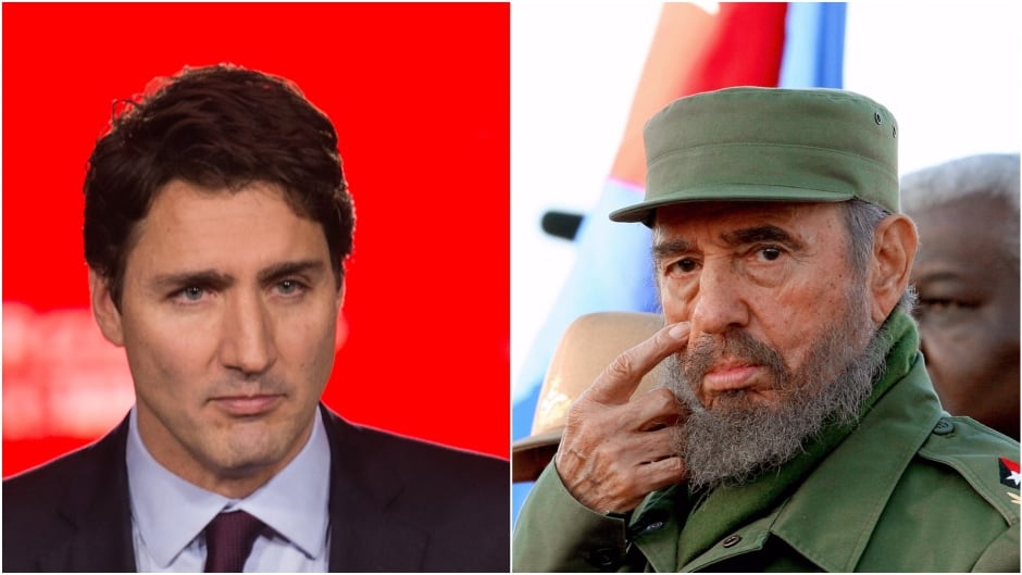 trudeau and fidel castro