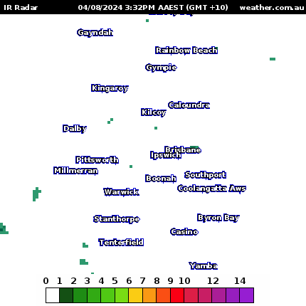 brisbane extended forecast