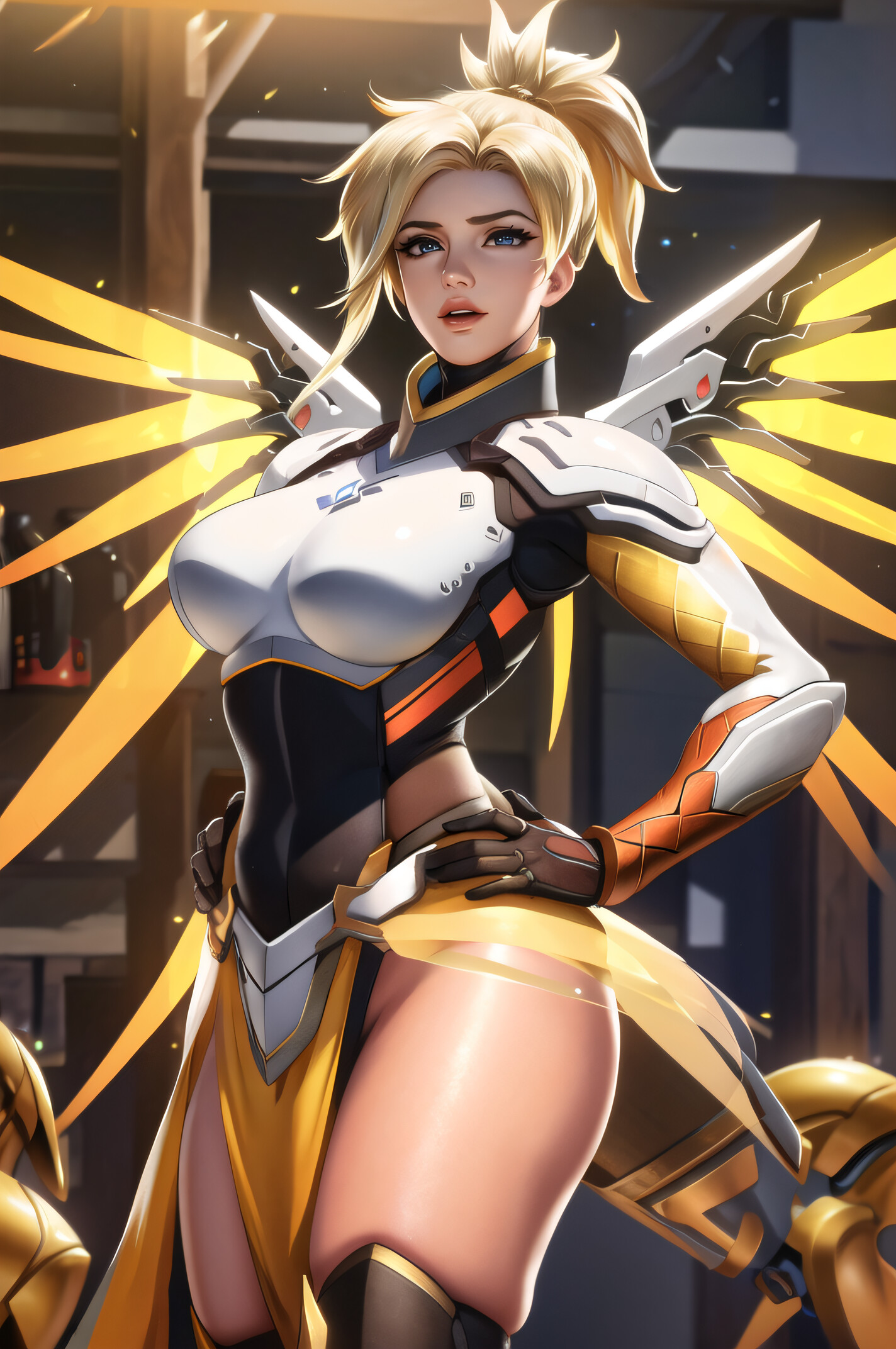 mercy overwatch anime