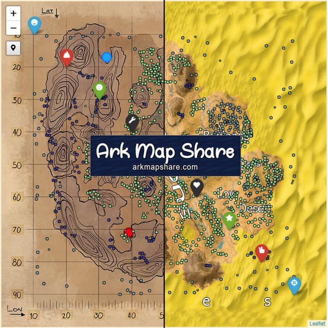 map ark scorched earth