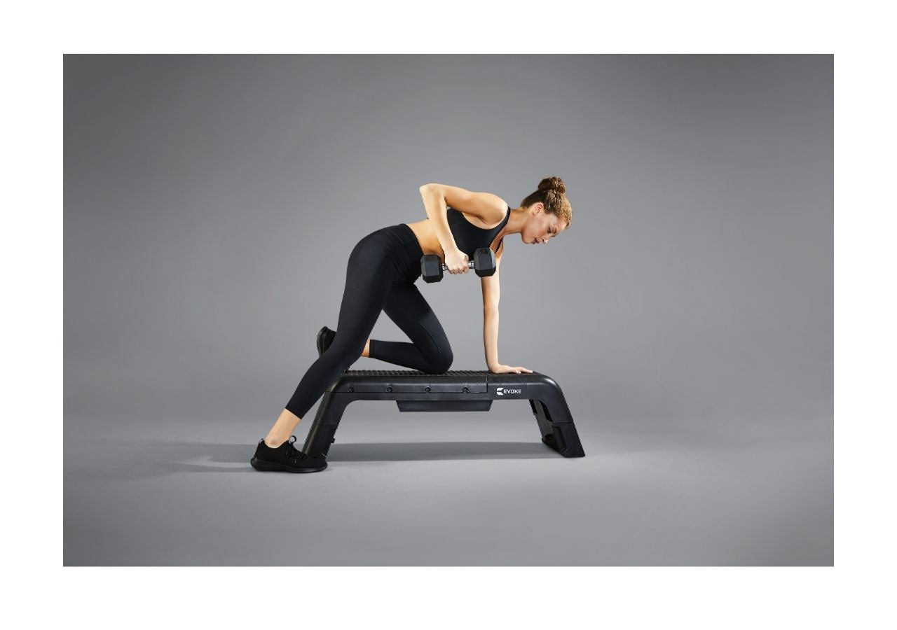 evoke adjustable fitness bench