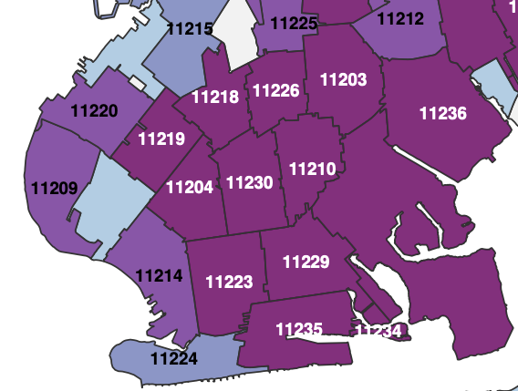 what is the zip code of brooklyn ny