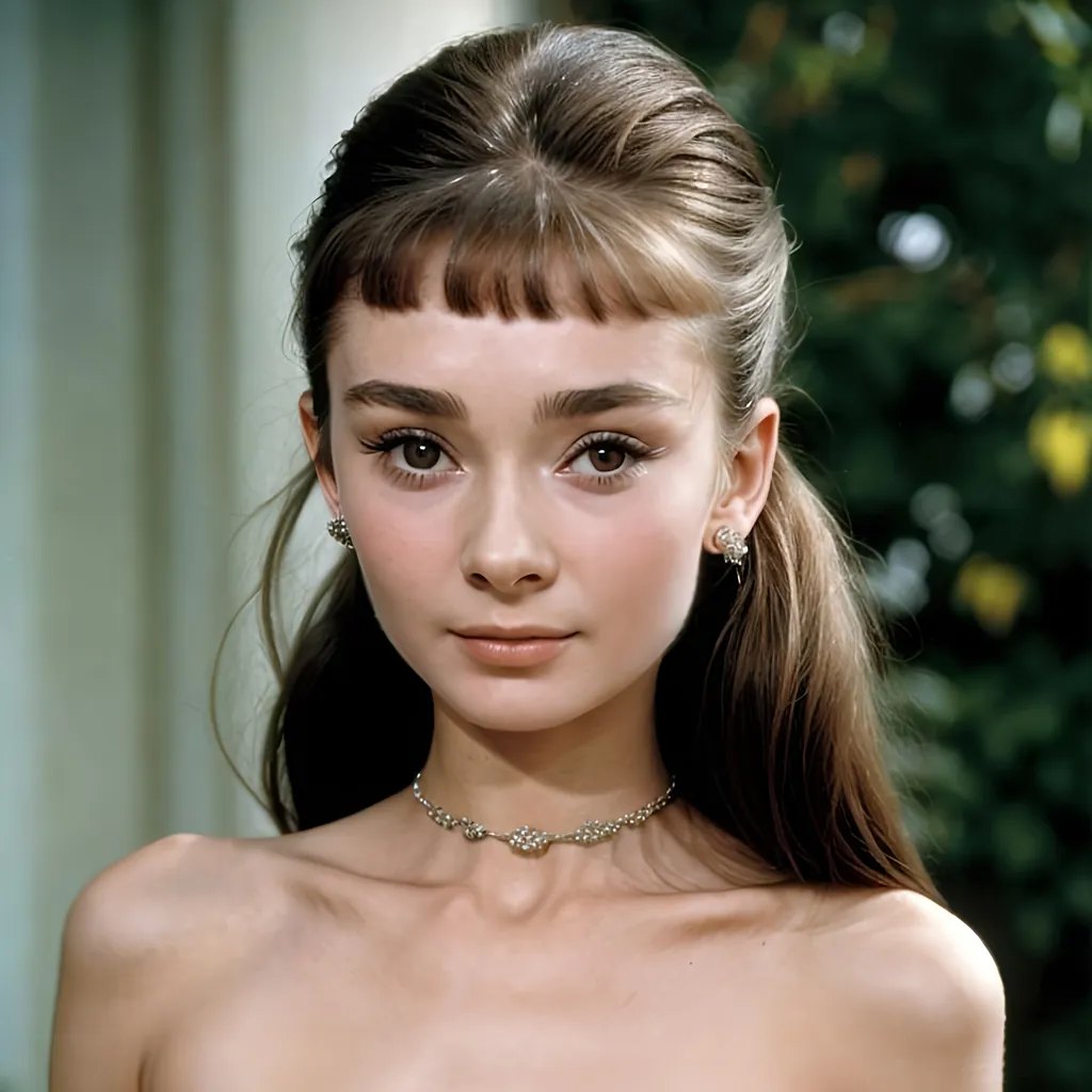 audrey hepburn hair