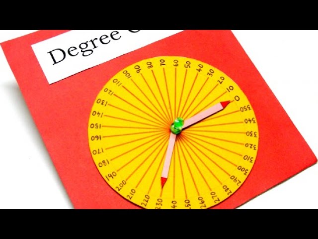 making a degree clock