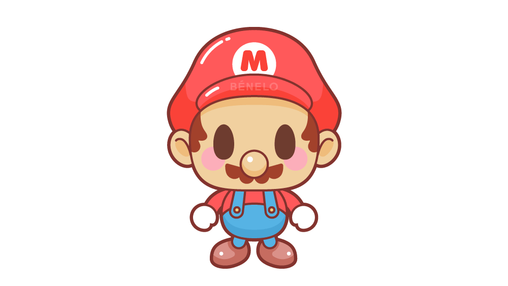 dibujos faciles de mario bros