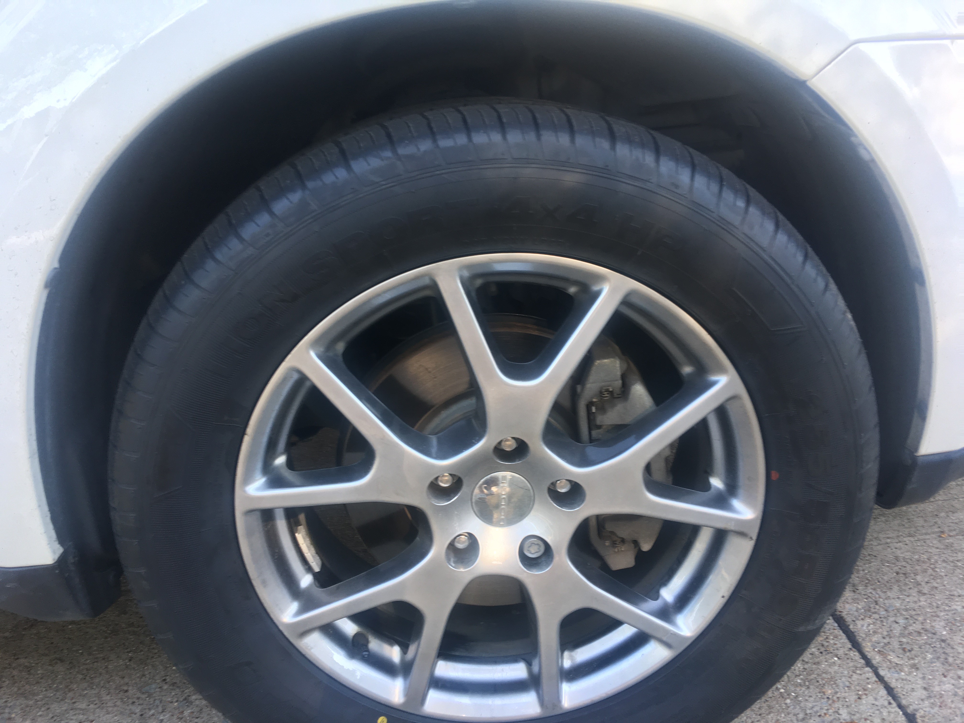 dodge journey tire size 2016