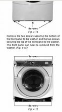 kenmore front load washer oe error code