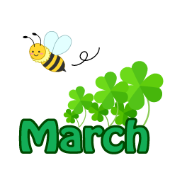 march clip art free