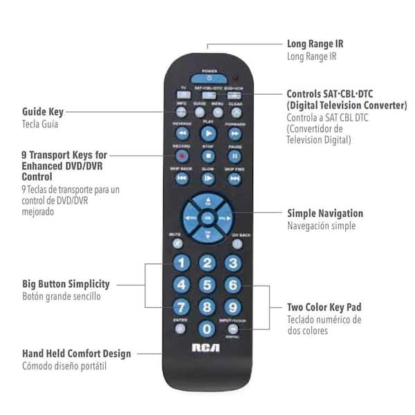 how to set universal remote rca